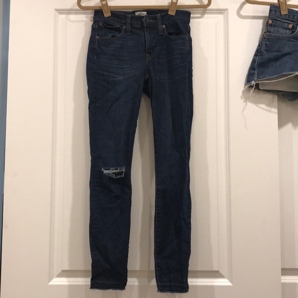 J. Crew toothpick jeans